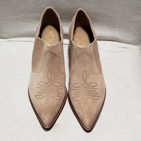 Sam Edelman Roy Low Bootie In Suede 